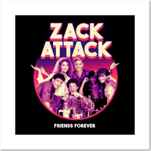 ZACK ATTACK RETRO Posters and Art